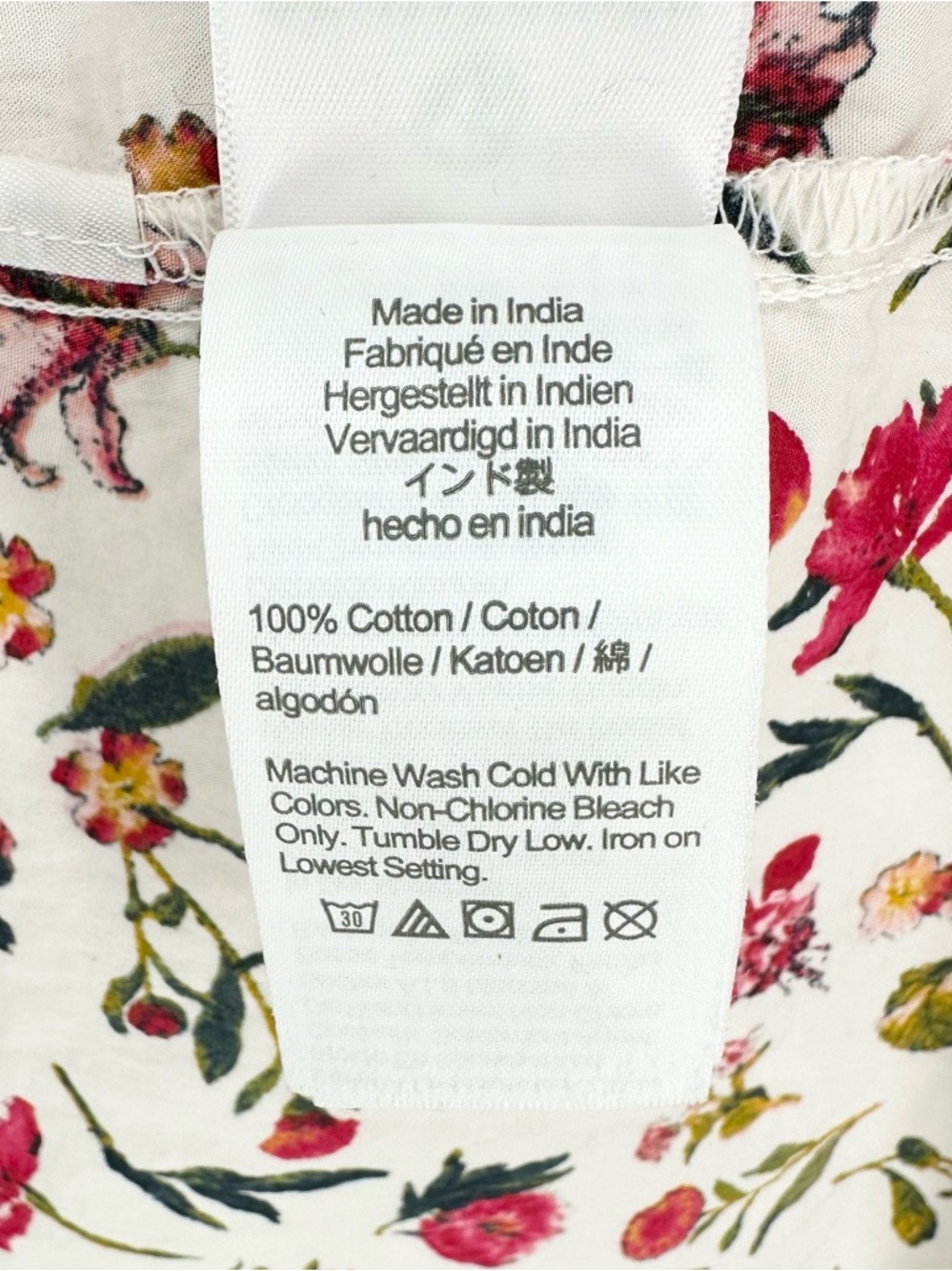J. Crew Smocked puff-sleeve dress in vintage floral - Picture 11 of 12